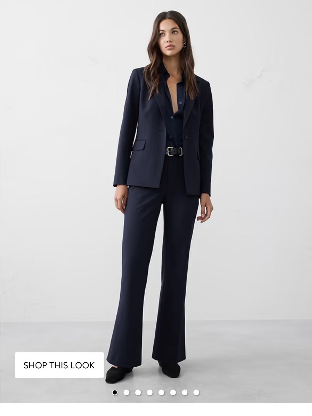 Classic Blue Dress Pants